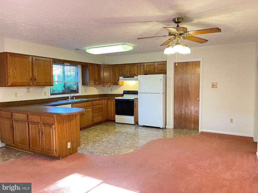 This is Unit #3 of total 4.  Nice landlord lives and occupies another Unit.   Tenant pays $150/Month covering common area illumination, common area maintenance, trash pick up, water and parking on driveway for 1 small vehicle.  2nd parking for an additional small vehicle may be available at $50/Month.  Max 2 income to qualify.   Showings with your preferred realtor compensated by the Listing company if the transaction takes place.  Unit is vacant and ready but landlord is waiting for MD State Inspection and Registration document. Unit #2 is also available for Rent, 1 Bedroom & 1 Bath.  Landlord is installing hardwood floor on another unit, sorry for any inconvenience.