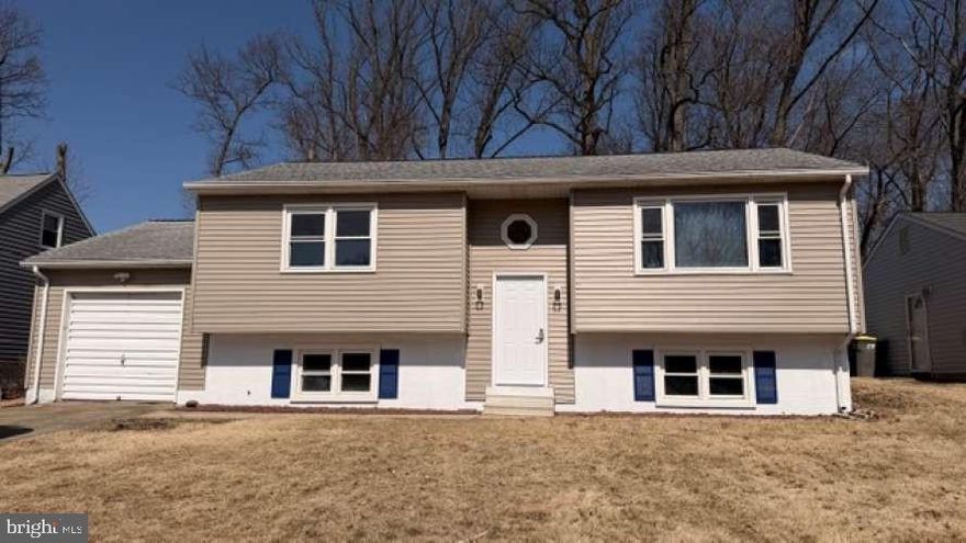 Welcome to the completely renovated single family home located in the desirable Newark, Delaware. This home is conveniently located less than 7 minutes from the Christiana Mall & 95; 5 minutes from your local grocery store, Wawa, Chic Fil A, and Hobby Lobby. This home sits in a quiet neighborhood in a welcoming community. This is a split-level home with 5 bedrooms and 2 full bathrooms. All brand new kitchen appliances; custom granite countertops; breakfast bar; windows are less than 7 years old; new rcess lighting throughout the home; with all new LVP flooring and carpet. The backyard is extremely large and includes a deck for you to host your summer bbq's. Did we also mention the home has all brand new siding?! The home also includes a 1 car garage. Come see it today! (home is completely empty staging has been done using AI)