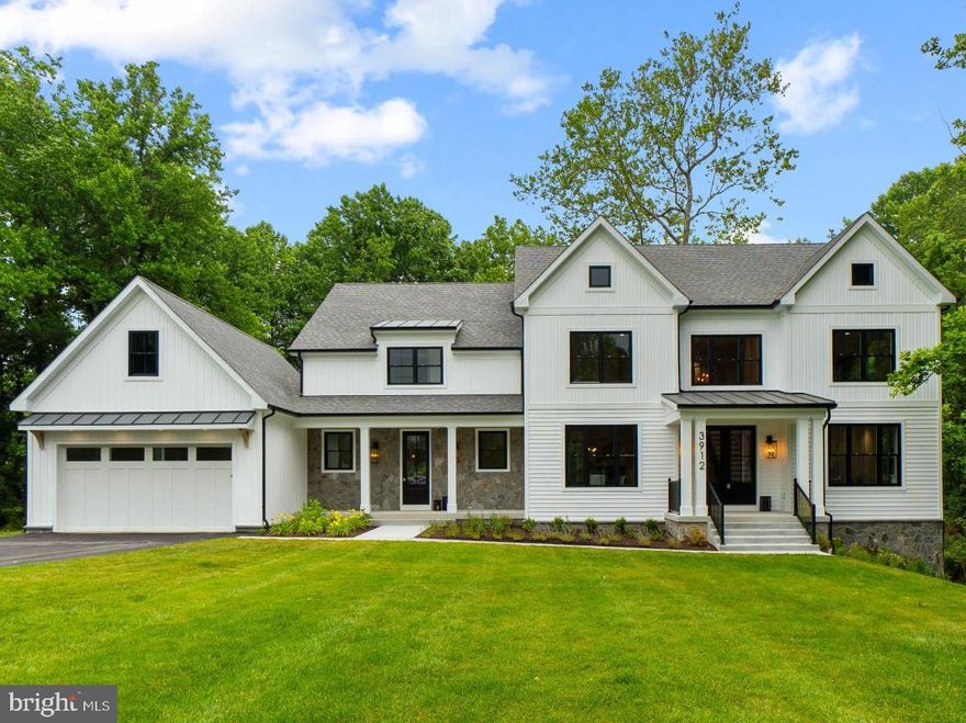 Welcome to this absolutely STUNNING NEW CUSTOM home, where no detail has been overlooked in creating an exquisite open-concept living space! (floorplan in photos)  As you step inside, you'll be greeted by a sense of luxury and elegance that permeates throughout.  The heart of the home is a gorgeous gourmet kitchen, perfect for entertaining guests and hosting memorable gatherings. Adorned with beautiful white and wood-tone cabinets, an oversized center island, and sparkling quartz countertops, this kitchen is a true entertainer's delight. The high-end Monogram stainless steel appliances add a touch of sophistication, while the beautiful wood floors add warmth and character to the space.
The owner's suite is a sanctuary of its own, complete with a wet bar and two stunning custom walk-in closets. The en-suite bathroom is a true oasis, featuring an oversized shower and a free-standing soaking tub perfectly positioned to overlook a two-sided fireplace shared with the cozy sitting area in the suite.  
Downstairs, the finished basement is an entertainment haven, offering a theater room and a fitness room equipped with surround sound for an immersive experience. The wet bar, with its full-size refrigerator, makes hosting gatherings a breeze. Additionally, a bedroom with full windows and a full bath provides additional comfort and privacy for guests or family members.
This home is not only beautiful but also thoughtfully located in a private community on the edge of Davidsonville. Enjoy the convenience of nearby shopping, boating opportunities, entertainment, and a variety of restaurants. Commuting to Annapolis, DC, and Baltimore is a breeze, making this location ideal for those who value accessibility without sacrificing the serenity of a private community.
In conclusion, this is a truly spectacular home with exceptional custom details that will leave you breathless. Don't miss the opportunity to make this luxurious and convenient residence your own!