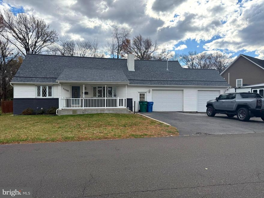 COMING SOON! Just in time to ring in the New Year! Here is the one you have been waiting for! Large Expanded home with great layout. VeryLarge 1st floor Master Suite, Private Master Spa Bathroom with large walk-in closet or 5th bedroom. Gormet kitchen with gas stove. Enjoy cozy days with the wood burning fireplace in the Living Room. Upstairs find 3 Large bedrooms and a seperate Entertainment/Game Room. Large  fenced Yard with rear private covered porch area. Large Oversized garages. New Roof and 2 Zone high efficiency HVAC with Central AC - Don't let this one get away!! Home could easily be reconfigured to have a private in-law suite with a private entrance. More information and photos coming soon! Property Owner is a Licensed Pennsylvania Real Estate Agent.