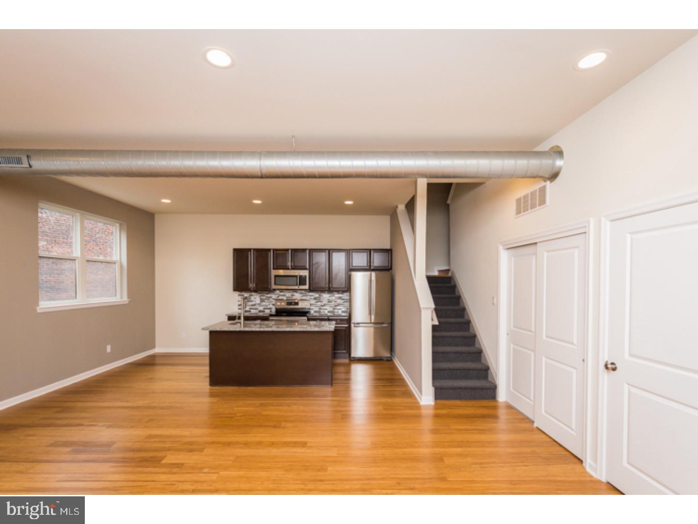 We are scheduling both in-person and virtual tours for this listing. Available NOW:This bi-level apartment is one of a few units in The Frankford Flats, a contemporary building in the Fishtown neighborhood of Philadelphia. Features include high ceilings, hardwood floors, recessed lighting, lots of storage space, and laundry-in-unit-- just to name a few. This unit is on the 2nd and 3rd floor of the building, with the main level dedicated to the living/dining/kitchen, sharing an open-layout design. The kitchen has stainless steel appliances and granite countertops, and you'll find the stacked washer/dryer in the closet. Upstairs, there are two spacious bedrooms and a full bathroom. Both bedrooms have ample closet space and lots of natural light for a light and airy feel.About the Neighborhood:Nestled between the York and Berks Stations for the MFL, a few blocks from Norris Square Park, and close to tons of great local spots in Fishtown and Kensington like Pizza Brain, Flow State CoffeeBar, Martha, Cook and Shaker, Urban Axes, Memphis Taproom, Franny Lou s Porch, Soup Kitchen Cafe, Urban Exchange, and MUCH more! You'll be walking distance to local favorites like La Colombe, Frankford Hall, local shops and entertainment, and ample public transportation options.Lease Terms:Generally, first month, last month, and one month security deposit due at, or prior to, lease signing. Other terms may be required by Landlord. $45 application fee per applicant. Pets are conditional on owner s approval and require a one time non-refundable deposit of $500 for dogs/ $250 for cats. Tenants responsible for all utilities: electricity, cable/internet, $35/mo flat water fee.