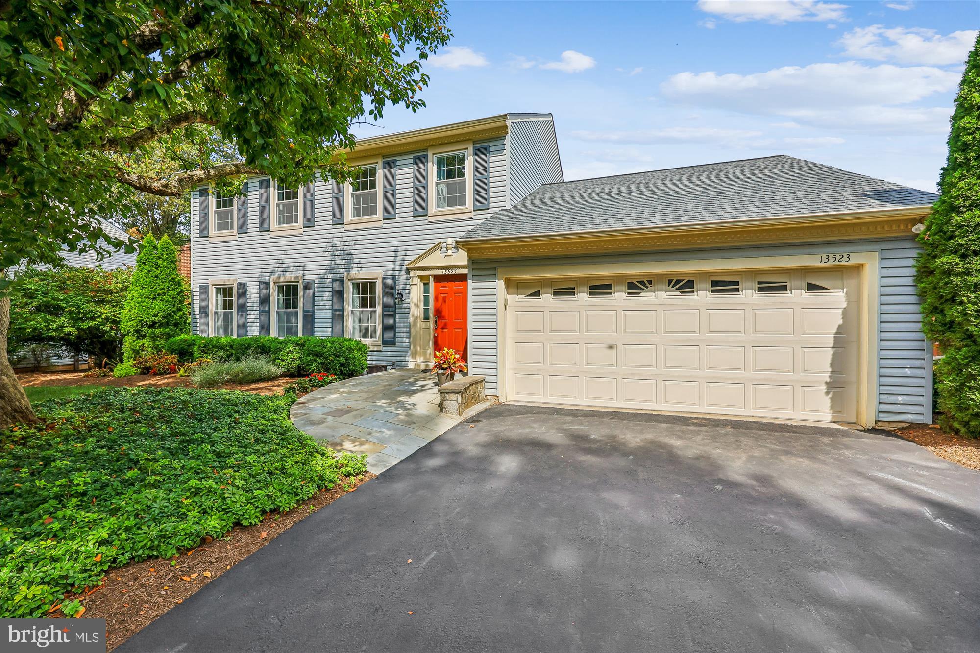 Discover the charm of this stunning Colonial home nestled in the desirable Churchill Town Sector. With over 2,750 sq. ft. of meticulously maintained living space, this residence boasts four spacious bedrooms and three and a half bathrooms, perfect for both relaxation and entertaining. Step inside to find a harmonious blend of elegance and comfort. The inviting family room, complete with a cozy brick fireplace and glass doors, flows seamlessly into the eat-in kitchen, featuring upgraded countertops and stainless steel appliances, including a built-in microwave and dishwasher. Enjoy meals in the bright breakfast area or host formal dinners in the separate dining room adorned with crown moldings and chair railings. Natural light floods the home through energy-efficient double-pane windows, highlighting the beautiful hardwood and ceramic tile flooring throughout. The primary suite offers a walk-in closet and a beautifully renovated bathroom with a walk-in shower, ensuring a private retreat. Venture outside to your expansive deck, perfect for summer gatherings, while the community amenities, including a refreshing outdoor pool, tennis courts, and scenic bike trails, enhance your lifestyle. With an attached two-car garage and ample driveway space, convenience is at your fingertips. Many nice upgrades throughout the house - roof (2021), HVAC (2016) HW heater (2022), custom cabinetry in the kitchen, tile floors, renovated bathrooms, newer garage doors, replacement windows, wood floors and nicely painted throughout. This home is not just a place to live; it’s a lifestyle waiting to be embraced. All of this summed up in just one word - SPLENDIFEROUS!!