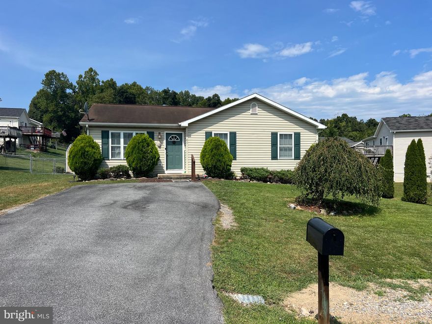**New Price! $242,999!**One level living!**  Nice quiet neighborhood.  Charming 3 bedroom, 2 bath ranch with eat in kitchen and lovely landscaped yard. New hardwood floors in 2022. New water heater. Close to schools and shopping.  Less than 15 minutes to both the I-81 and Route 9 commuter corridors.