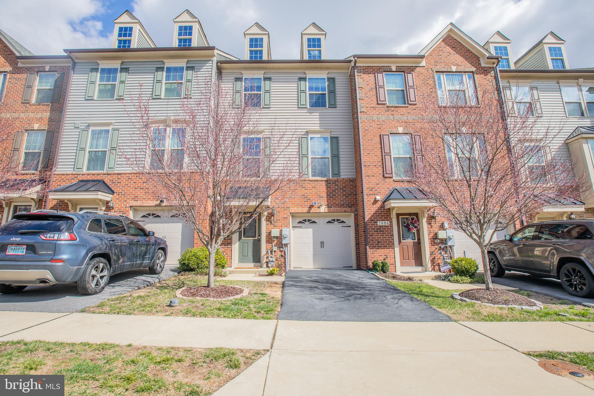 Lovely 3 BR/2.5 BA Townhome in Hanover! With beautiful flooring and newly painted walls. The first floor features a family room with access to the back patio and a convenient half-bathroom. The main floor includes a spacious living area, a separate dining area, and a kitchen with granite countertops, a breakfast bar/island, ample cabinetry, and stainless steel appliances. Enjoy outdoor activities on the deck accessible from the kitchen/dining area. The top floor offers three spacious, carpeted bedrooms, each with ample closet space. Two more full bathrooms are added, one in the master bedroom and one in the hallway for sharing. The townhome includes an attached garage and driveway parking for added convenience!
Local Attractions:
- Arundel Mills Mall: Shopping and entertainment complex with a wide range of stores, dining options, and a casino.
- Maryland Live! Event Center: Venue hosting concerts, conferences, and events near Arundel Mills.
- BWI Trail: Scenic trail for walking, running, and biking with views of the airport and natural surroundings.
- Savage Mill: Historic cotton mill turned shopping destination with unique shops and dining.
Nearby Highways:
- Maryland Route 100 (MD-100): East-west highway facilitating travel to nearby communities and major routes in the region.
- Interstate 295 (I-295): North-south highway providing convenient access to Baltimore and Washington, D.C.
Sorry, no pets.
Application Qualifications: Minimum monthly income 3 times the tenant’s portion of the monthly rent, acceptable rental history, acceptable credit history and acceptable criminal history. More specific information provided with the application.
All Bay Management Group residents are automatically enrolled in the Resident Benefits Package (RBP) for $39.95/month, which includes renters insurance, credit building to help boost your credit score with timely rent payments, $1M Identity Protection, HVAC air filter delivery (for applicable properties), move-in concierge service making utility connection and home service setup a breeze during your move-in, our best-in-class resident rewards program, and much more! The Resident Benefits Package is a voluntary program and may be terminated at any time, for any reason, upon thirty (30) days’ written notice. Tenants that do not upload their own renters insurance to the Tenant portal 5 days prior to move in will be automatically included in the RBP and the renters insurance program. More details upon application.