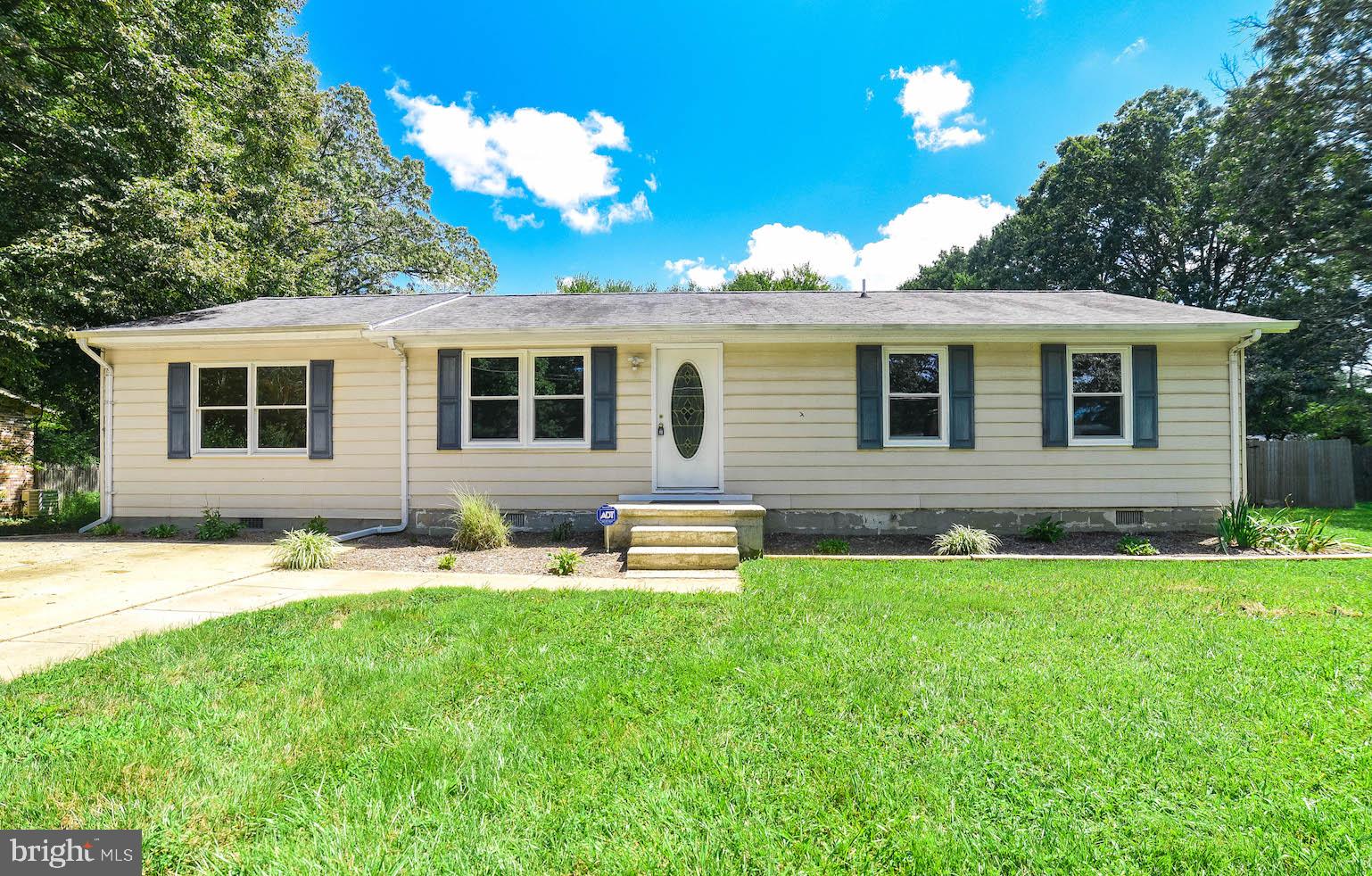 BACK ON MARKET FOR BACK UP OFFERS! SUBJECT TO RELEASE OF CURRENT CONTRACT IF NOT SETTLED BY 10/14/20! Home Sweet Home! Cozy rambler situated with on almost half an acre. Spacious.... open kitchen with island & breakfast nook, living room, large family room with double fans and access to deck. Entertaining will be a breeze whether it's inside, on the large deck, or backyard. Backyard is open, level, and fully fenced. Backs to trees allowing for privacy. Home has been freshly painted...and is move in ready! No HOA! A short drive to shopping, dining, theaters, restaurants and more! Better hurry....this one won't last long! PLEASE READ AGENT REMARKS!
