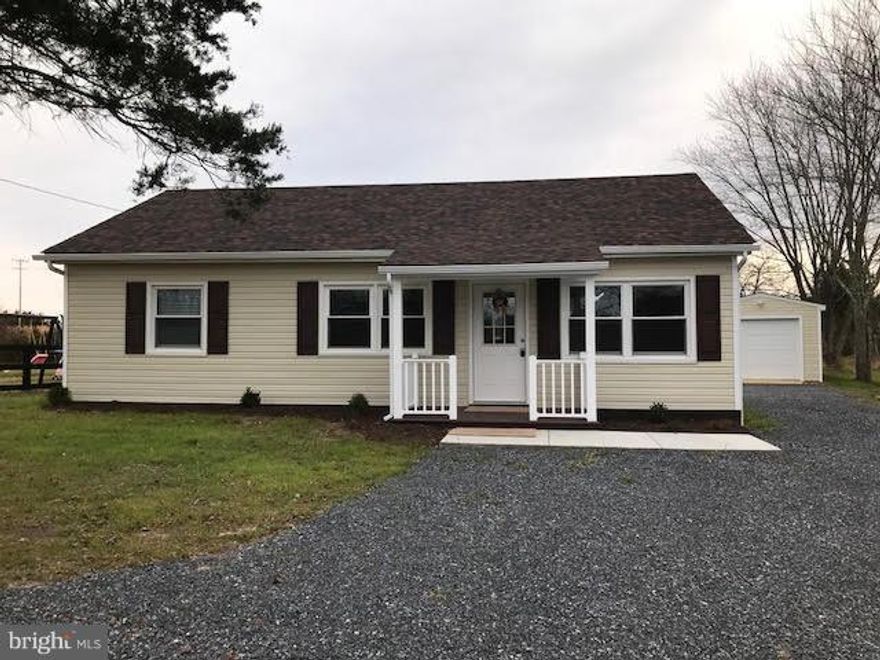 Completely remodeled 3 bedroom, 1.5 bath home available January 1, 2018.  Home features all new carpet and appliances,  detached one-car garage and shed on .49 acre.  No pets or smoking.  Total sf approximately is approximately 1200.  New addition with laundry and half-bath not calculated in sf on tax record.