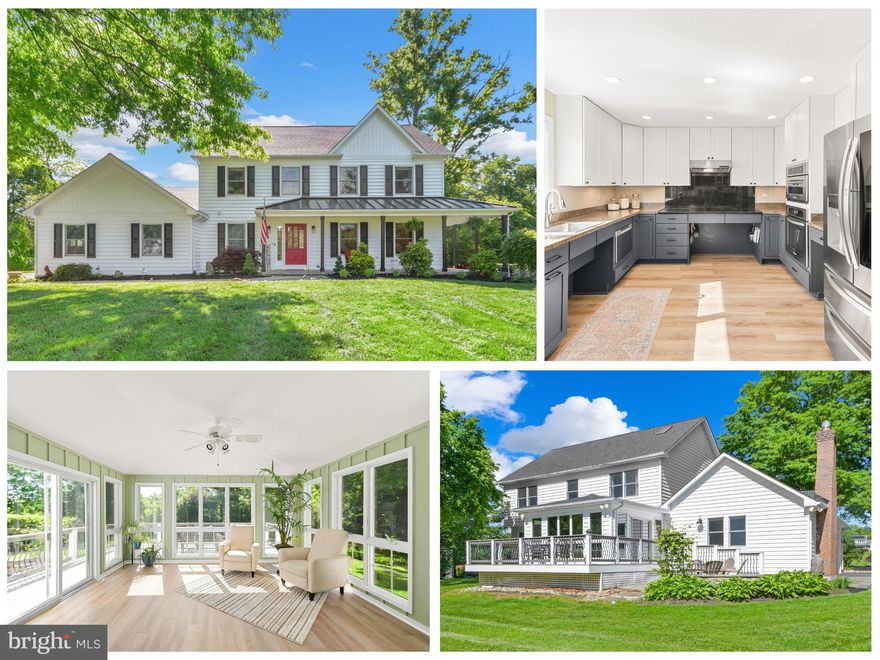 Nestled within a serene setting just under 4 miles from I-270 and the Park N Ride, this picturesque residence offers a harmonious blend of convenience and tranquility. Situated on a generous .93-acre lot, this home has been thoughtfully updated in 2021 with new siding and roof, ensuring both durability and modern charm.

Designed to cater to diverse needs, the main level of the house is wheelchair accessible, promoting ease of movement and inclusivity. The kitchen has been tastefully modified with multiple open countertops, a single drawer dishwasher, and an induction cooktop, marrying practicality with style.

Outside, a charming stone patio and spacious deck provide inviting spaces for outdoor gatherings, while the wrap-around front porch adds a touch of classic elegance, perfect for enjoying quiet moments or lively conversations.

With its versatile layout and thoughtful features, this home is well-suited for multi-generational living, offering ample space for every member of the family to feel at home. Experience the perfect balance of suburban convenience and cozy homeliness in this inviting abode.