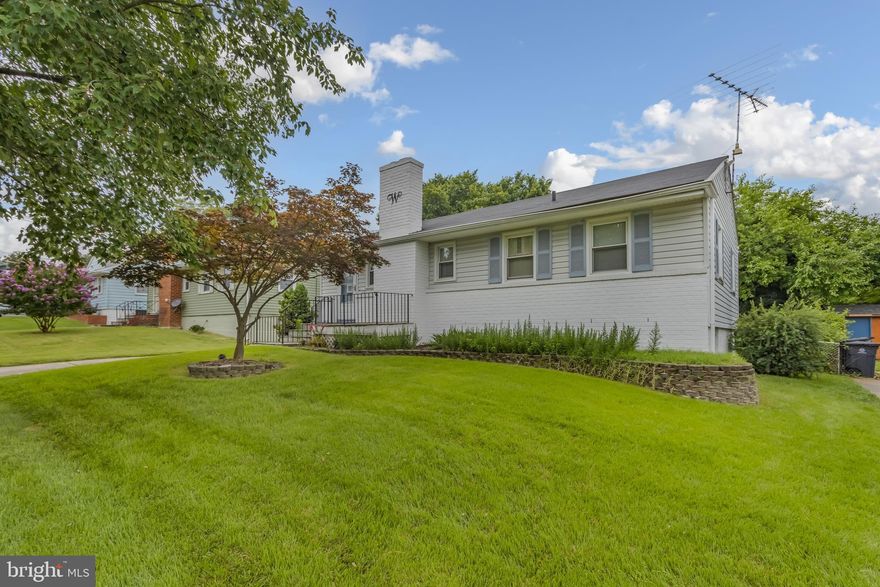 Below appraised Value!!!Come check out this rambler home with 3 full bedrooms and 2 full bathrooms. This solid home has good bones and is in a quiet neighborhood with so much space and room to grow. The main level has a cozy living room with a fireplace. There's also a fully finished basement with 1 full bathroom and laundry/utility room which tons of storage space. 
Nice size rear yard and contains a shed! The driveway offers private parking for 2 cars. And additional off-street parking is Convenient to DC and the Metro.