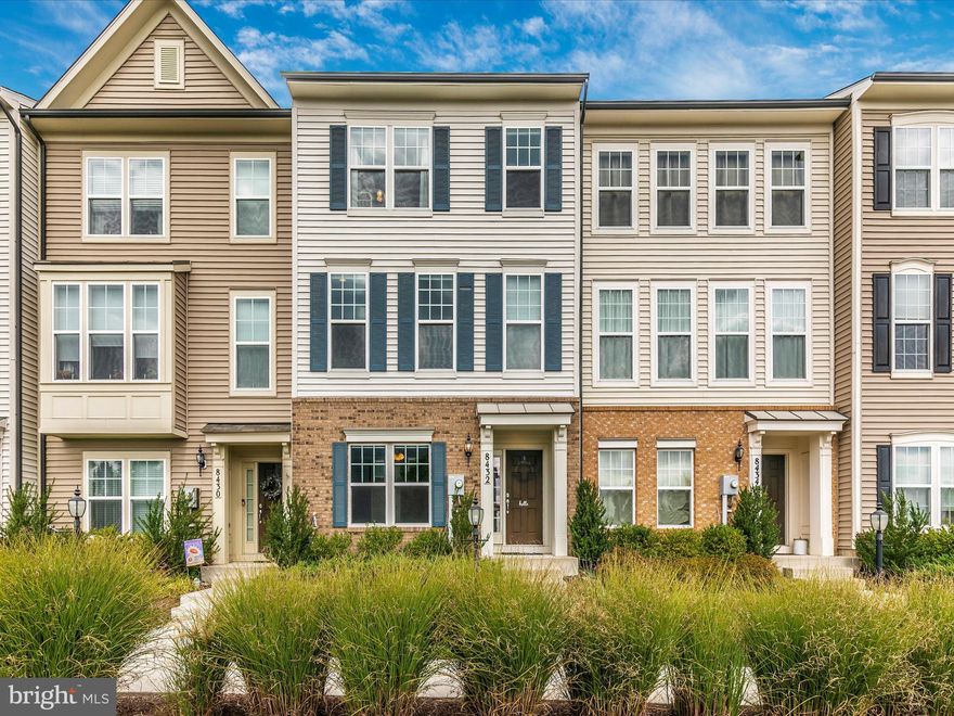 Welcome to 8432 Pine Bluff Road, where luxury and comfort effortlessly combine to create the perfect home. This exquisite townhouse is situated in the highly sought-after neighborhood of Tallyn Ridge at Pinecliff Park, offering the utmost in convenience and style.

Step inside and be instantly greeted by a world of contemporary elegance. The kitchen is a chef's dream, boasting quartz countertops, a gourmet layout, stainless steel appliances, a double oven, and a large center island. Pendant lighting adds a touch of sophistication to this culinary haven.

Beyond the kitchen, discover the remarkable features that make this townhouse truly stand out. The oversized composite deck provides ample space for relaxation and entertainment, while the built-in bookcase and storage cabinets in the family room offer both functionality and charm. The primary bedroom showcases a captivating tray ceiling, creating a sense of grandeur, while the upgraded carpet with Stainmaster technology adds a touch of luxury. Hardwood on the staircase leading to the main level adds an element of timeless beauty, while ceiling fans in every bedroom ensure ultimate comfort.

Living in the Tallyn Ridge neighborhood offers residents the advantage of being surrounded by a plethora of attractions. From top-rated schools to a wide array of restaurants and shops, everything you need is just a stone's throw away. Additionally, convenient access to public transportation ensures ease of commuting.

Priced at $470,000.00, this remarkable townhouse offers tremendous value for the discerning buyer. Don't miss out on the opportunity to make this remarkable property your home. Contact us to schedule a viewing or for further information. Your dream home awaits at 8432 Pine Bluff Road.