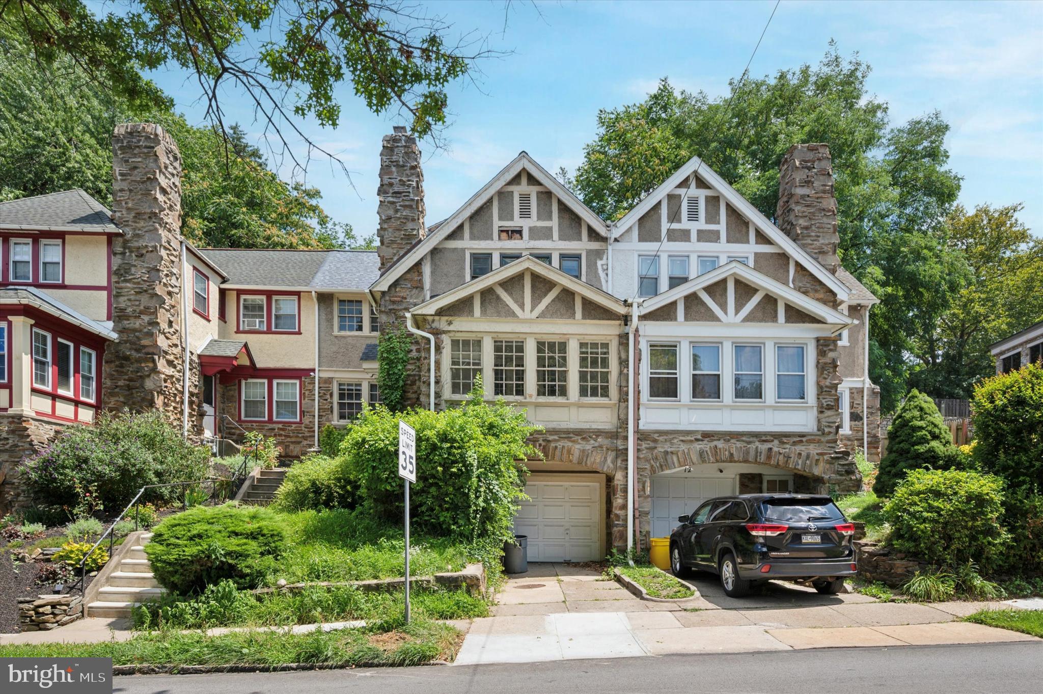 Spacious stone colonial townhouse in heart of Bala Cynwyd. Can be used as both commercial or residential property. It offers 3 bedrooms, 1.5 baths with high ceilings and hardwood floors throughout, bright sunroom, formal dining room, nice size kitchen and walkout basement. Front entry one car garage and a driveway for convenient parking. Property needs cosmetic upgrades and can be a great investment property or starter property for anyone looking to buy property in award-winning Lower Merion School District. Located minutes from Center City Philadelphia, the Cynwyd Heritage Trail, Manayunk, Septa train and Major roads. Property is sold in as condition and needs some TLC.