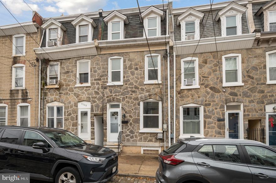 Prepare to be blown away by this three story expansive home on a cobblestone street in the heart of Manayunk!  Once inside, notice the wonderful floor plan, perfect for everyday life.   The living room and dining room are separated by an eye-catching staircase, flooded with light and rich luxury vinyl flooring.  The kitchen is cozy and functional, equipped with stainless steel appliances, granite countertops and tons of light, with access to a sprawling deck!  

The second level features a massive bedroom with an en-suite bathroom which has a double vanity, jacuzzi tub and wonderful closet space.  Also on this level is the second full bathroom and more storage space.  The third floor has two more oversized bedrooms with natural sunlight and walls of closets!  

The lower level is a party space - a custom bar, a sunroom and access to the green and plush back yard! Another wonderful feature of this home is the alleyway access from the basement, for easy access into the home, trash take out and so much more!