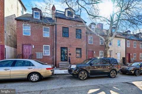 Townhouse For Sale - 119 N Poppleton Street<br/> BALTIMORE, MD 21201