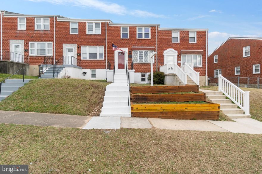 Don't miss this rarely available 4 bedroom 2 full bath town home in Maiden Choice Village. The big finished basement provides extra space for entertaining and the fourth bedroom could also be a great, private office! A bright airy kitchen with all the updates overlooks a huge deck and back yard with a shed for all you stuff! There is a parking space behind for your convienience, and the location can't be beaten! 695,295 and rt 40 are just around the corner for great commuting, and all the shopping you need is all around you, yet the quiet street is welcoming with lots of parking as well.  Pets on a case by case basis. Pet deposit required. Minimum  credit score of 600 with income 3x rent monthly.**"All Peace of Mind Property Management residents are enrolled in the Resident Benefits Package (RBP) for $60.95/month which includes liability insurance, credit building to help boost the resident's credit score with timely rent payments, up to $1M Identity Theft Protection, HVAC air filter delivery (for applicable properties), our best-in-class resident rewards program, on-demand pest control, and much more! More details upon application."