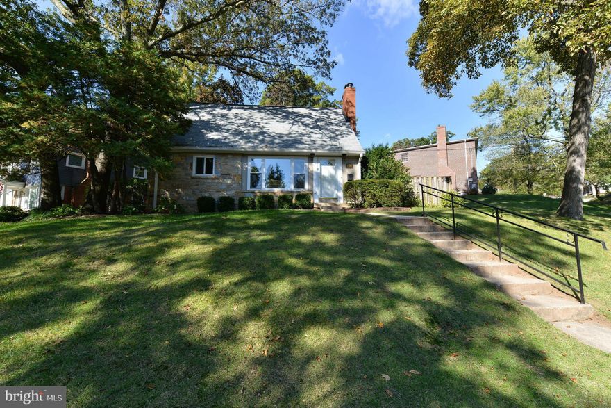 40K Price Reduction! Character,Condition,Corner Lot&Cheverly Charm/Community highlight this renovated Cape Cod.Updates include new Kitchen,Bath,windows,electric,refinished wood floors,HVAC & finished Basement w/ Rec Room & 4th BR.Oversized corner lot offers fenced-in back yard,patio,shed,privacy,nice views&great sled hill. Open floor plan. Wood-burning fireplace.Good natural light. Open Sun 2-4PM!