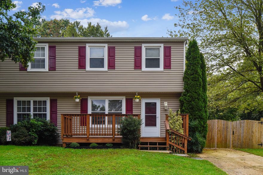 Turn key duplex in coveted location.  Easy commute to hwys to Naval Academy, Ft Meade, DC, Baltimore, Annapolis and also slated for top rated Broadneck school district. HUGE fully fenced lot, with a large detached garage located in the back of the property, can be used as the ultimate workshop or storage. Beautifully updated and 3 fully finished levels. Lower level has an outside entrance for convenience. Don't miss this opportunity to have your own home for less than you can rent!