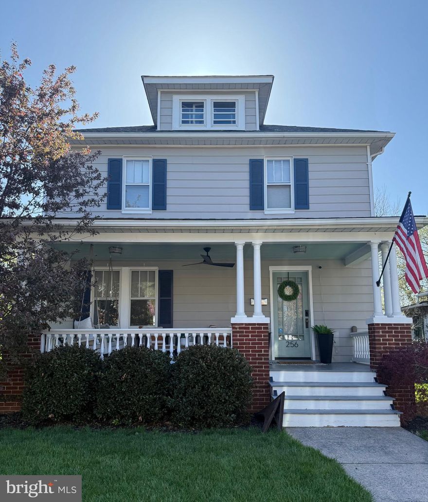 Picturesque on Parkway - If you’ve been looking for the beauty and bones of an older home that has been updated tastefully, respecting the original charm, look no further.  As you step into this immaculate 1940 colonial, you will be greeted with beautiful hardwood floors running throughout the main living area. The living room boasts built in bookshelves that run to the ceiling and tall windows to flood the room with  natural light. The kitchen was updated by someone who loves to cook with granite counter tops, gas range, pot filling faucet, exhaust hood, and a double door refrigerator. The dining room is spacious and leads into a cozy sitting room where you could enjoy a cocktail after dinner or your morning coffee. The large high-end composite deck added in 2020 creates a whole outdoor living experience with plenty of room for dining and relaxing, overlooking a fenced in backyard. The fully finished basement is a great place for entertainment or could be used as an in-law suite, as it has a full bathroom with tub and shower, a wet bar, and a separate entrance. The bathroom and laundry room both have ceramic floors. The washer and dryer are brand new high end machines. All renovations took place in 2015, including the roof and all major systems in the home.  Located in Winchester City, walkable to Old Town restaurants and shopping and close access to the Green Circle Trail. This move- in ready home was lovingly maintained, thoughtfully updated, and is waiting for its new family!