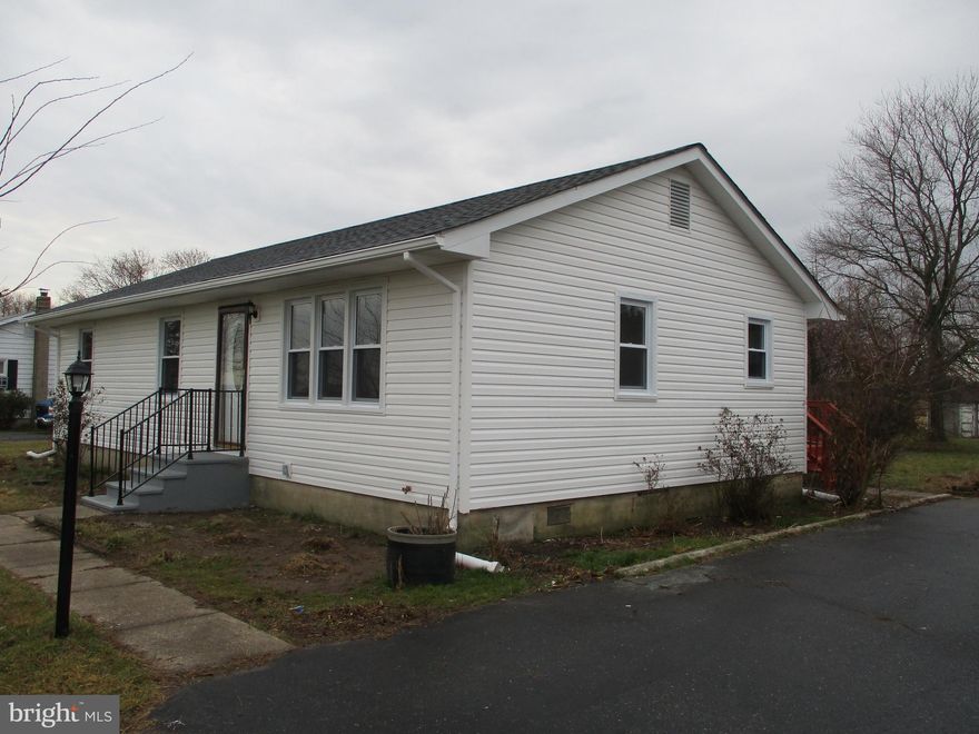 Renovated rancher! This three bedroom home sits on a .45 acre lot, and has been improved with a new roof, siding, windows, kitchen, bath, flooring, HVAC, paint, doors, water heater, and more.  Move in ready. There is a large deck and two sheds in the rear. It lies close to schools with public water and sewer.   Nearby is  the waterfront town of Chestertown, with its shops, college, restaurants and entertainment. This is a Fannie Mae home. Submit all offers on Homepath site.