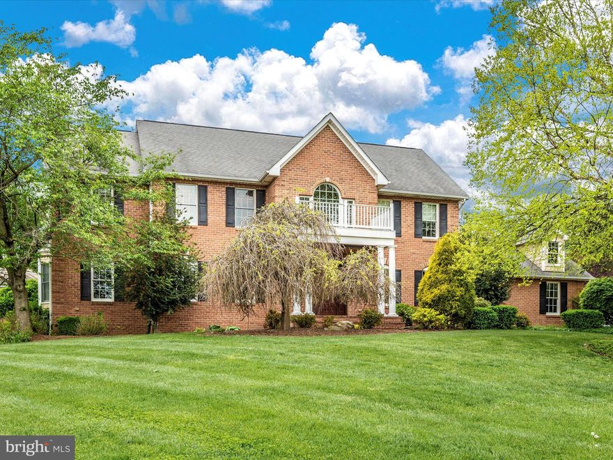 Come see this custom built colonial located just moments from historic downtown Frederick on a lovely 1.2+ acre lot.   The house includes over 4200 square feet above grade,  plus a fully finished lower level.  Lovely Brazilian Tigerwood flooring throughout the most of the main level.  Gourmet kitchen features upgraded stainless steel appliances, maple cabinets, silestone countertops, and large breakfast counter.  Formal dining room  with tray ceiling for those special occasions.  Family room has coffered ceiling and lovely stone fireplace.   Main level office includes bow window and lots of built ins.  Adjoining the kitchen is an  amazing sunroom with floor to ceiling casement windows, stone interior walls, vaulted ceiling, skylight and corner fireplace. The sunroom walks out to the patio,  gazebo with built-in grill and firepit, hot tub and inground pool.  Great property for entertaining inside or out  with its Sonos music system throughout the house and backyard and in the large main level theatre room with seating for 8, 106" screen, projector and sound system.  Lower level features a wine cellar,  a large rec room with sauna, game room with built in bar and an exercise/play room plus full bath.  The primary bedroom suite has a tray ceiling, sitting area, walk in closet and full bath with dual sink areas, custom corner shower, garden tub and tile flooring.  There are 3 additional bedrooms one with vaulted ceiling, hallway bath and laundry room on this level.  The attached 2 car garage features retractable ceiling ladder to attic access/storage.  The detached 2 car garage features plastic tile flooring and a mini-split ductless AC/heat system and the 2nd level of the garage has been finished into an open studio style inlaw suite that includes a kitchen area,  full bath, washer and dryer and mini split ductless AC/ Heat system.   So much more to see, make an appointment today to see the many other features this property has to offer!