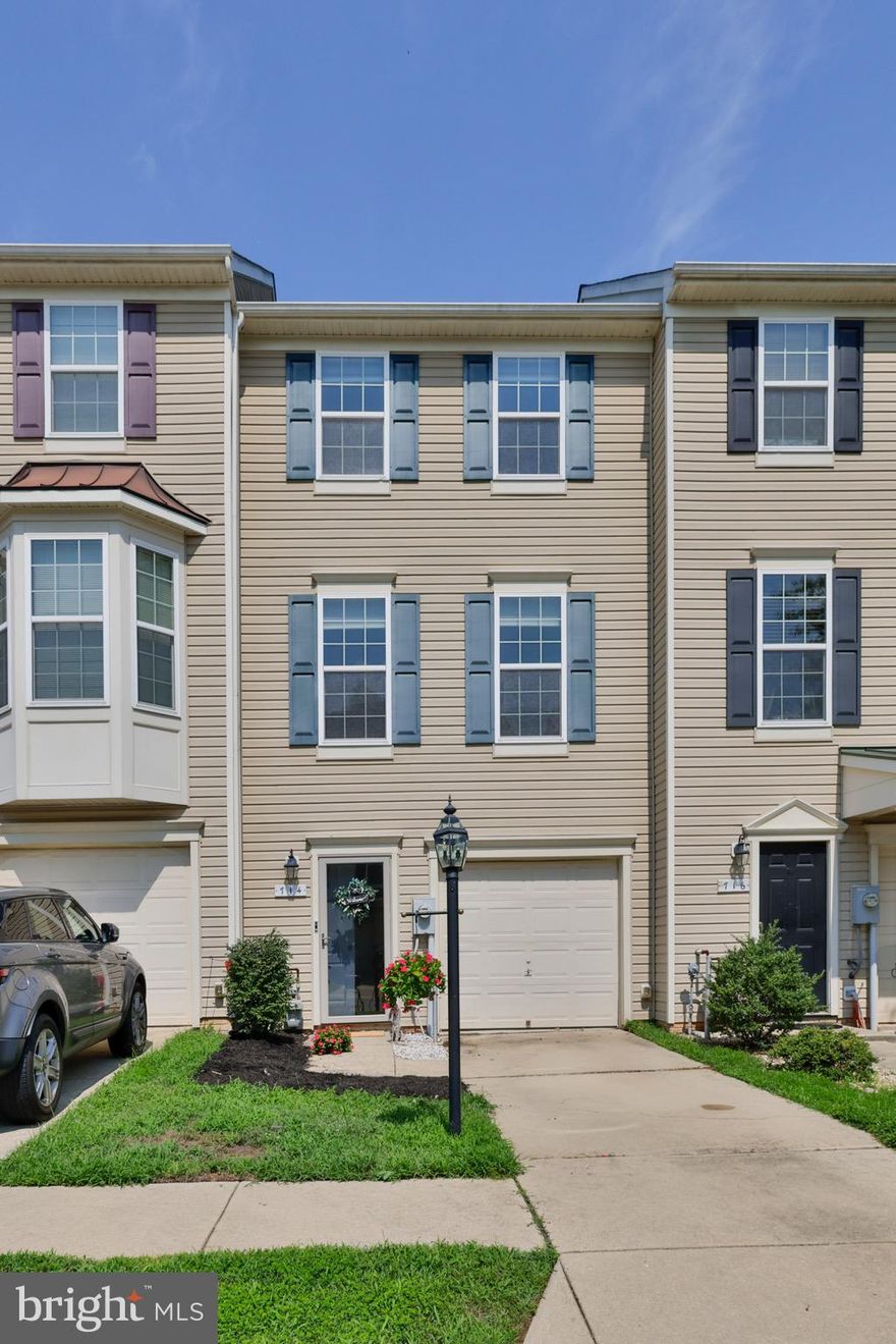 Welcome to your New Home! This place is cute as a button. The best part of this home that it gets plenty of natural sunlight! The unit offers 2 bedrooms, 2.5 baths on 3 levels and one car garage. The primary bedroom has a walk-in closet and double sink vanity in its bathroom. Both bedroom are connected to a bathroom. The living room/kitchen combo has an open concept. The kitchen offers plenty of cabinet and counter space - island included. The kitchen area has room for a table. This is perfect for entertaining since the spacious living room is connected. On the main level you will have access to the garage and the utility/laundry room. Highlights: water heater 2024, furnace 2022 *** Community amenities: community pool, club house that you can rent for your private events, gym, basketball court, playground. The community host events - one of their ongoing event is a food truck on site.