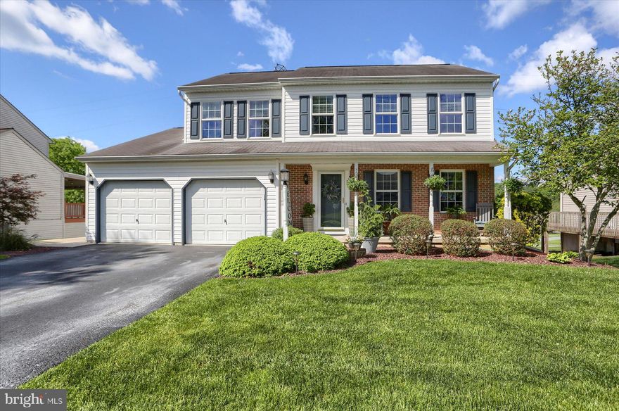 Don't miss your opportunity to own this meticulously kept home! Conveniently located in Hummsletown, just minutes from Hershey and Harrisburg, this four-bedroom, two-and-a-half-bath home is move-in ready. A lovely landscaped front yard will immediately greet you. As you enter the home, you will notice the large dining room, updated and open kitchen with an eat-in area, and a bay window overlooking the beautiful pool out back. The cozy living area has a gas fireplace and access to the upper-level deck, perfect for entertaining and relaxing. You will find four nicely sized bedrooms and two full baths on the second floor. The oversized primary bedroom has two closets and an en suite bathroom.  Heading back downstairs to the walk-out lower level of the home, you will be pleased with the layout and additional living space.  Now, step outside to the beautifully landscaped backyard. Who needs a vacation when you own this at-home getaway! This inground pool has been well maintained, has an upgraded, 20-year pool liner, and ranges from three to seven feet deep. Recent mechanical upgrades include an ultra-high efficiency HVAC system installed in 2020 and a new water heater in 2022. Schedule your showing today!