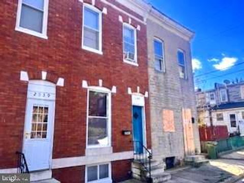 Townhouse For Sale - 2541 Christian Street<br/> BALTIMORE, MD 21223