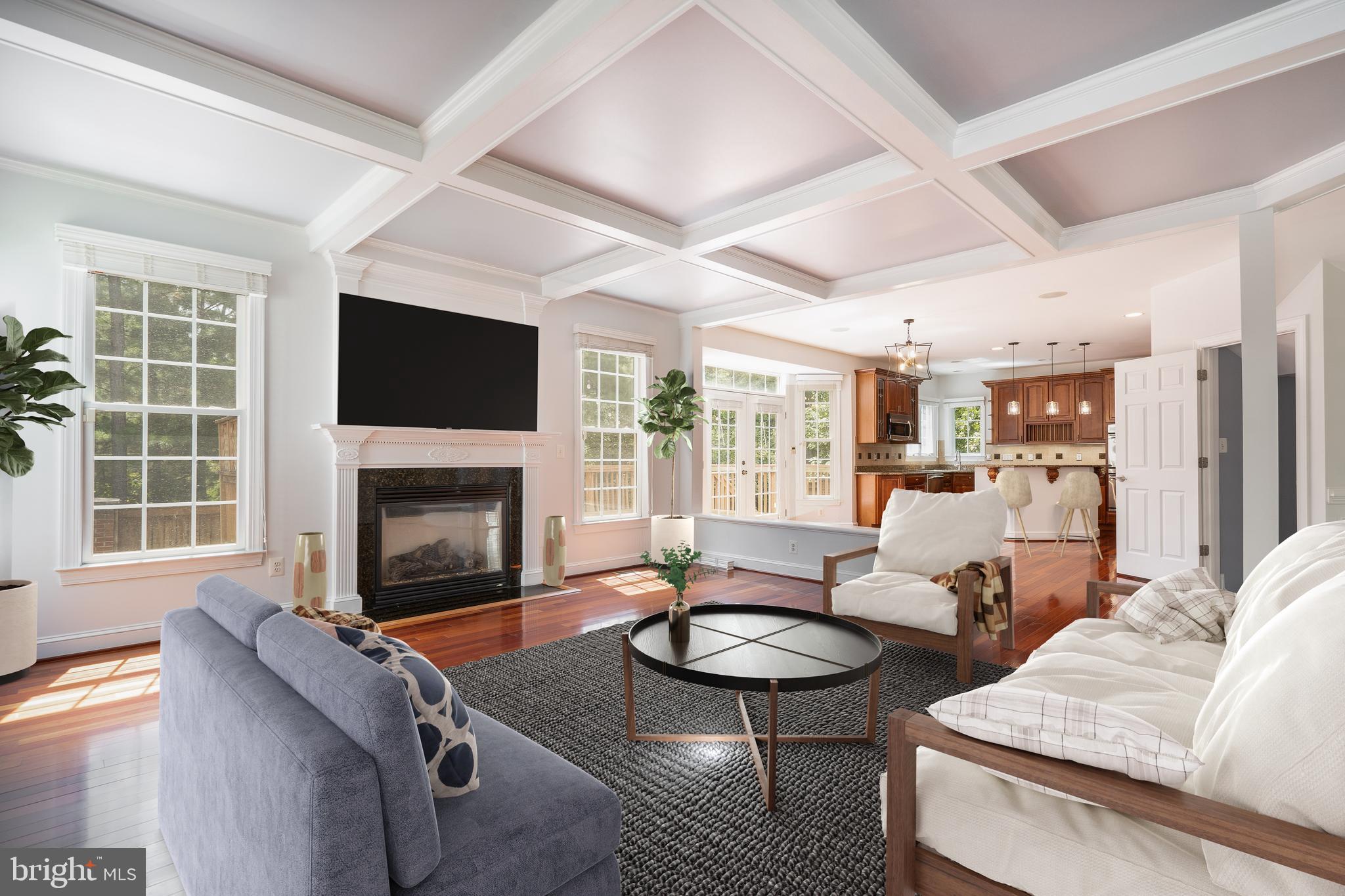 RENT or FOR SALE ($1,249,900) - Welcome to this luxury 5BR/4.5BA, 2 CAR Garage single family home with a fully finished basement including media room, and full wet bar. Plenty of room for everyone with over 4800 finished square feet of living space over 3 levels. Enter the house at the main entrance with large welcoming foyer with beautiful premium Porcelain tiles and formal living and dining room. The main level features include the incredible openness of the foyer area that leads to 2 columns separating the foyer and the living room, the living room and dining room. The open feeling continues to a cozy great family room with fireplace, a private office with a French door, the chef will appreciate the large Gourmet kitchen with beautiful Custom Cabinetry, including a Gas Cooktop, Double Wall Oven, huge custom center island with Granite all around including Brazilian Cherry hardwood floors. There is a welcoming large deck facing Telegraph Road. On the upper floor, you’ll find a large Owner’s Suite with HIS and HERS Walk-In Closets, a seating area with a Fireplace. The Owner’s Bath includes a large Jacuzzi jetted Tub, Separate glass enclosed Shower and Dual Sink Vanities. This upper level also has three additional large bedrooms and two full bathrooms, two connected by a jack and jill bathroom and then another hall bathroom in the hallway, and a private living space. The fully finished walkup basement has 9’ ceilings, Media/Theatre Room with custom built-in wall surround sound speakers and 120’’ projector screen, Huge Rec Room, a full wet bar with wine cooler, dishwasher, microwave and a large granite countertop, Specious Bedroom with Full Bath. This home is sited in a prime location, in a small quiet enclave of homes, and is only minutes from all major commuter routes, Metro, always popular Wegmans, Fort Belvoir, Kingstowne, walking distance to the schools and the new Amazon Fresh store. Other features include: 2-zone HVAC system, 2-fireplace, security system and the tasteful light fixtures and audio speakers, pool table, gym equipment, Media room's equipments and furniture also convey.