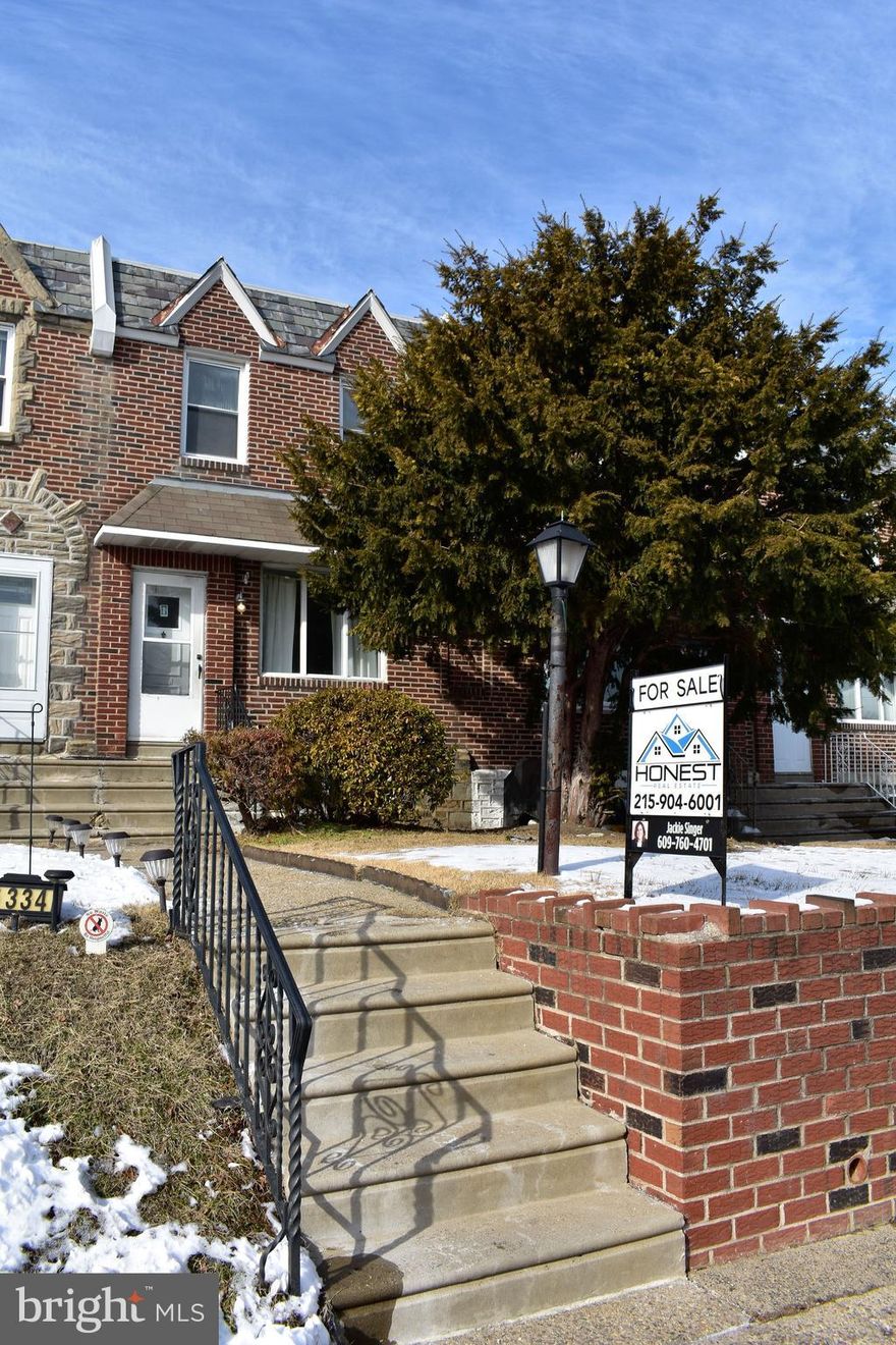 MOVE IN READY!  3 Bedroom brick row in Mayfair.  Freshly painted, new carpets throughout and new electrical panel. 
Partial basement  with laundry area.  Garage and driveway for 1 car parking. 
Convenient to I-95, public transportation and shopping.
Professional photos coming soon!