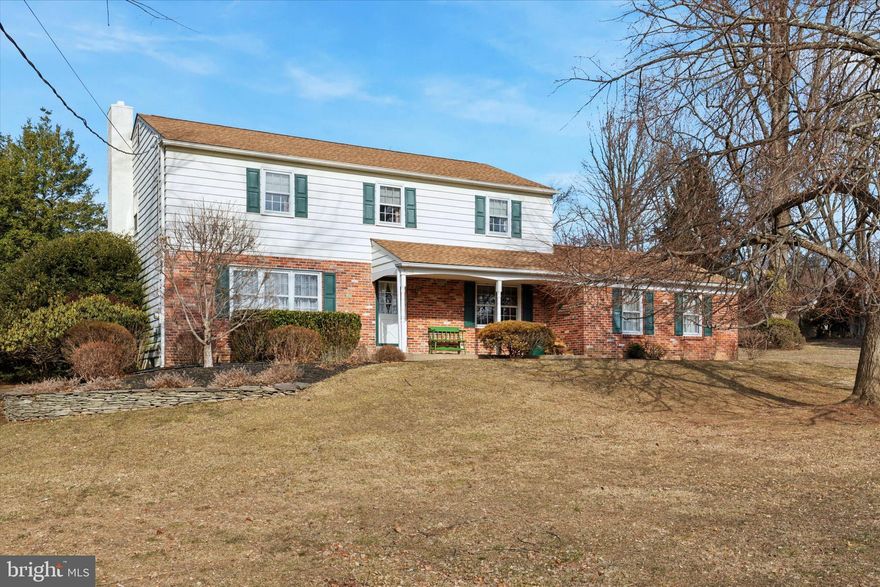 *** NEWLY IMPROVED PRICE***
*** SELLER MOTIVATED***
Welcome to this impeccably maintained 4-bedroom, 2.5-bath center staircase colonial nestled on just over an acre of beautifully landscaped grounds in the highly sought-after Huntingdon Valley, PA. Lovingly and meticulously built and lived in by its original owner, this home offers a classic layout and an abundance of space inside and a beautifully landscaped retreat perfect for relaxation and entertaining outside.

Step into a spacious and inviting  living room with a cozy fireplace flanked by beautiful built-ins. A spacious formal dining area, and an eat in  kitchen with ample cabinetry and granite countertops round out the main level along with a half bath and the laundry room. Upstairs, the  primary suite boasts an en-suite bath and a walk-in closet, while a large hall bath and three additional generously-sized bedrooms provide ample space for family or guests with lots of closet storage. The basement is finished with a bar and pool table - again, great for entertaining!

Outside, your own private oasis awaits! Enjoy summers by the sparkling pool, host gatherings under the covered deck off of the kitchen, and admire the  landscaping that enhances the property’s beauty. With both a 2-car attached garage and a 2-car detached garage, there's no shortage of parking or storage space.

Located in a tranquil  1+ acre setting across from preserved land,  this exceptional home offers a rare opportunity to own a well-cared-for property in a prime location. Don't miss out—schedule your private showing today!