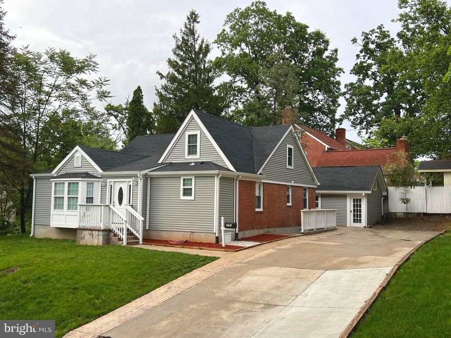 A beautifully completely renovated single-family home located on a desirable corner lot, featuring 5 spacious bedrooms and 4 full baths (2 bedrooms and 2 full bathrooms on the main level, 2 bedrooms and 1 full bathroom upper level and 1 bedroom and 1 full bath in the lower level, walk out level basement). This property boasts a brand-new roof, a modern new kitchen, stylish bathrooms, and fresh paint throughout. The exterior has been updated with new siding, while the basement includes a bedroom and full bath with a private entrance, offering added privacy and convenience. Additional upgrades include a new HVAC system and sump pump, ensuring year-round comfort. The expansive driveway accommodates up to 6 cars, providing ample parking, and there’s a large shed for extra storage. The new stamped concrete patio offers a perfect outdoor retreat. Situated in a quiet, peaceful neighborhood and conveniently located near shopping centers, this turn-key property is move-in ready and offers everything needed for a comfortable and convenient lifestyle.