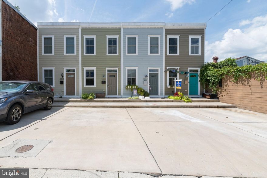 Stunning  home w/ Parking Pad on quiet, cul-de-sac community right in the heart of Hampden!  Enjoy all that Hampden has to offer - near some of Baltimore's best restaurants, shops and parks - with the privacy and convenience of an end of street lot and private outdoor space.  This gorgeous 1800SQFT home has 3BR/3BA with fully finished basement.  Some of the many features you'll enjoy are a BRAND NEW UPGRADED ROOF (2019), Granite countertops, Stainless Steel appliances in your gourmet eat-in kitchen.  Walk out to your own PRIVATE TERRACED BACKYARD GARDEN with BUILT-IN GAS FIRE PIT!!!  Each of the three spacious bedrooms has its own bath with granite and custom tile finishes and new dual flush toilets (2019 and 2020).  The spacious MASTER BEDROOM features tray ceilings and a spa like master bath with frameless glass shower door and dual vanity.  Sparkling Hickory Hardwood, Crown Moulding, and Vaulted ceilings throughout. Fully finished basement w/ 3rd bedroom, full bath and walkout perfect for roommates!!!  In addition to the private parking pad for your car, there is plenty of on-street parking in this quiet community.  Don't miss this opportunity to enjoy this luxury space in the heart of the city!  CHECK OUT THE VIRTUAL TOUR AS WELL!