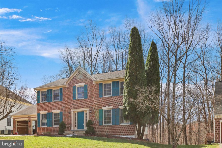 Buyer's unexplained termination works to your favor now. Nestled in a serene cul-de-sac, 9905 Rosa Vista Ct. offers 4 bedrooms, 3.5 baths, and a large kitchen with center island. Freshly painted, this stunning Colonial is move in ready. The formal living and dining rooms exude elegance, while the cozy family room and eating area provide everyday comfort. Enjoy outdoor living on the spacious deck overlooking peaceful woods. A finished basement adds extra space for entertainment or relaxation with two offices, a walkout slider and two separate family rooms. This stunning home blends style, function, and a prime location—schedule your tour today!