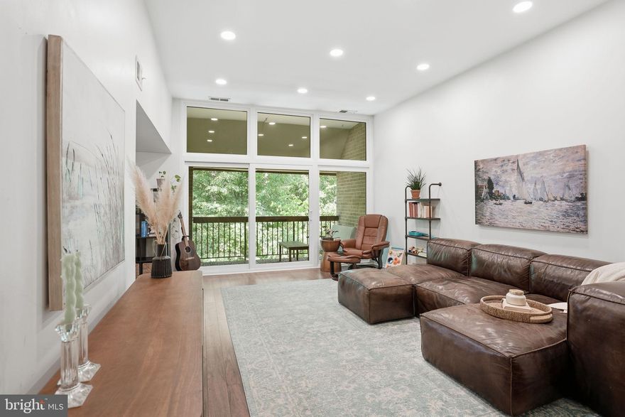 Welcome to 1663 Parkcrest Cir #5B/300, a thoughtfully updated home offering 1,158 square feet of comfortable living in the heart of Reston. The standout feature? Floor-to-ceiling windows that offer peaceful views of trees and wooded trails creating a truly serene, tucked-away feel. 2024 updated primary bathroom offers a chic bathroom that you'll immediately love getting ready in, and the 2nd bathroom was updated May 2026 in preparation for it’s new owners. The open living and dining areas are enhanced by recently added recessed lighting, bringing warmth and brightness throughout. Enjoy a private balcony, in-unit washer and dryer, and assigned parking with an additional bonus spot. Reston Association amenities provide access to trails, recreation, and community perks right outside your door. // 2026 - Hall Bath Renovation.  2025 - HVAC Replaced. 2024 - Primary Bath Renovation, Recessed Lighting Install  & Electric Panel Replaced. 2023 - Dishwasher Replaced. 2022 - Windows Replaced // Parking Spot -- Covered Spot (8-2 )& 1 uncovered spot