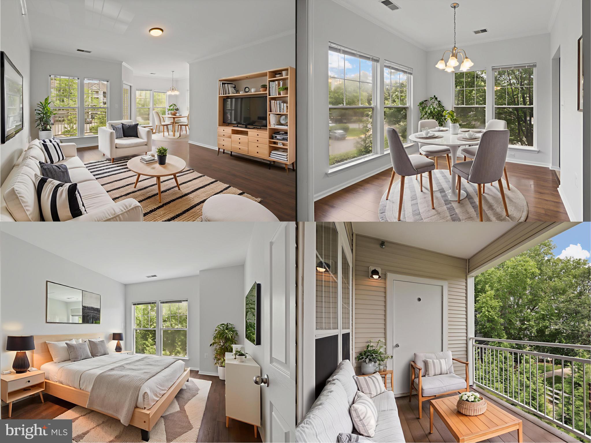 Priced below tax assessed value! Instant equity! Come home to this spacious condo - an oasis in the trees! Enjoy top-level living with vaulted ceilings, granite countertops, and upgraded LVP flooring. Over $20k in recent upgrades, including HVAC (2023), water heater (2023), washer (2025), and fresh paint throughout (2025). Two master suites and a bright open floor plan make it the perfect layout. Relax on the balcony or walk to North Point Village Center. Easy access to the Silver Line Metro and use of all Reston Association amenities. Enjoy Reston Town Center proximity without the high cost!