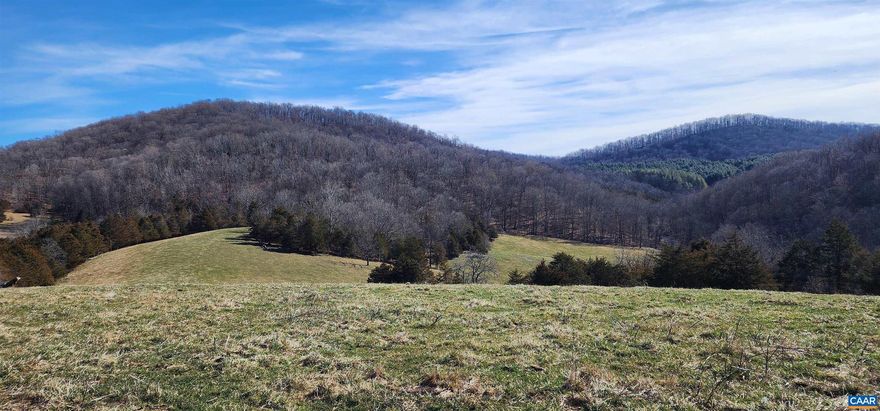 Located in Augusta CO. Virginia in the Highly sought after Middlebrook Area is an 243 Acre Farm with Privacy and Peacefulness. Approximately 30% open fields and pasture. Rarely in this area dose a farm ever come on the market. There is a building site with Million Dollar Views or a beautiful meadow with all the privacy anyone could ever wish for. Mountain Views from many locations on this Farm. The Farm is NOT currently in an easement so there is alot of income potential for the new owners. This is a must see parcel that offers seclusion and the ability to self sustain. This area is scarcely populated so your neighbors are not in close proximity to the property. Property perimeter is fenced for cattle. There are springs located on the property. The property also offers great Whitetail Hunting and Turkey Hunting. Multiple points of access from two different paved state roads.