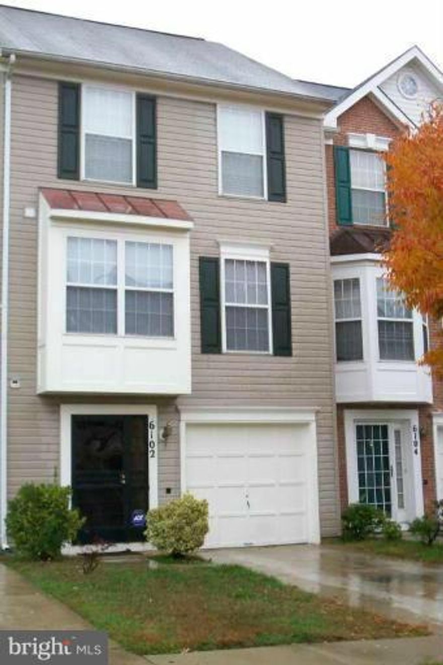 Lovely 3 level townhome situated less than 2 miles from 495 and within walking distance to Suitland subway.  Finished basement with fireplace and access to backyard.  Spacious living room with sliding door that leads to a large deck.  Ceiling fans in living room, basement and master bdrm.  Washer/dryer on the lower level.