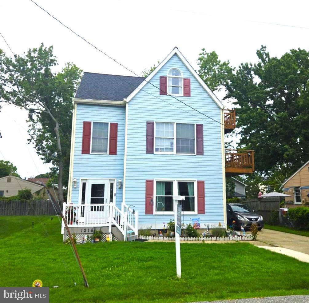 Chesapeake Bay views and close to the community dock and harbor! Feels like you are on vacation all year round! This home has 4 bedrooms 2.5 baths and a 3rd floor bonus room with balcony and Chesapeake Bay views! It can be used as a family room or a 5th bedroom! Owners suite also has a balcony with Bay views! Home has many new windows and the roof was replaced with Architectural shingles in 2018. It has an oversized 1 car garage with workshop for storage for those handyman/handywomen projects. Sale contingent on owner finding a home of their choice and they may need a rent back to make that work. New photos will be coming!
