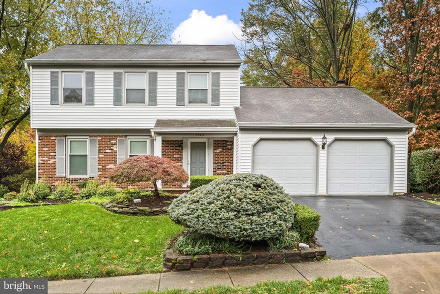 Beautifully maintained 4-bedroom, 3.5-bath home located in a quiet, sought-after Springfield neighborhood. This property offers a bright open floor plan with a modern kitchen, stainless steel appliances, and plenty of natural light. New Carpets throughout the home and 3 fully renovated bathrooms make for a beautiful addition to this lovely classic home.  The spacious bedrooms include a comfortable primary suite and 2 guest bedrooms upstairs.  The lower level provides extra living or office space with a fourth, private bedroom and bathroom, making it a perfect guest suite.  Enjoy a private fenced yard with a huge deck, ideal for relaxing or entertaining. Conveniently close to schools, shopping, parks, and major commuter routes, this home combines comfort and convenience in one great location.