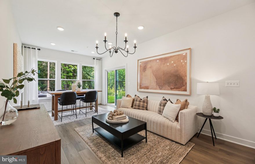 This Isleton features 2354 sf of living space. The main level features a rear kitchen layout with upgraded cabinets, quartz counters, and adjacent sunroom. Beautiful LVP flooring ties the Kitchen, Cafe, and Gathering room together. The Owner's Bedroom offers a WIC and en suite Bath with Luxury shower. The secondary bedrooms offer generous space/closets. Laundry is on bedroom level for convenience. Watershed is an amenity rich community close to BW Pkwy, Rt 32 ,Rt 198, and commuter trains.