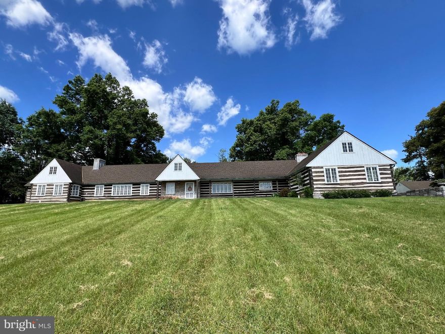 Nestled high on a hill overlooking downtown Winchester sits a circa 1950 log home of over 4000sqft. The views are fantastic, the property is on the largest undeveloped parcels left in the city.