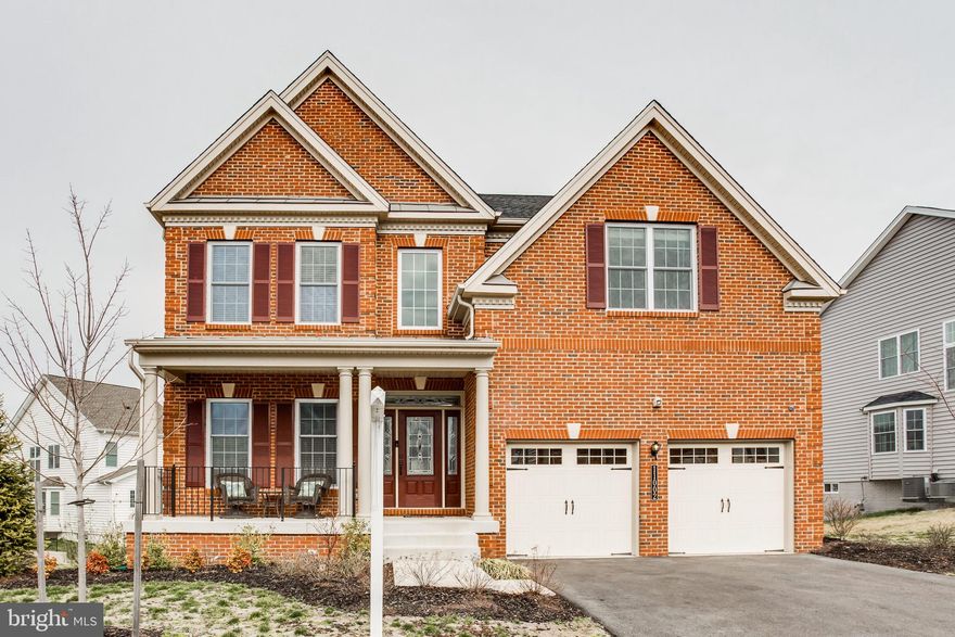 This home is just waiting for you and your family! It is completely MOVE IN READY and you will fall in love with this home in this quiet wonderful neighborhood! Just barely two years old-you will love how comfortable and open this home is! You can start with an amazing kitchen with stainless upgraded appliances and an island to hang out at-with all your family and friends! With 4 bedrooms up plus a master sitting area and office on the main level-this home has TONS of space! From the dark floors to the modern farm sink  you will find lots of details to fall in love with! Don't miss the gas fireplace and gas cooktop too! You will love the massive private master with the custom ceilings, the huge seamless glass walk in shower and his/hers closets! This home is also fenced and has a great deck to sit and overlook the greenbelt area. The basement is unfinished, but plumbed for a full bath and bedroom down. This home boasts of TONS of room for you and all your kids and toys! Don't miss the nature trails, community pool and workout areas! Commuting? Largo Metro is just 15min away! You will love this amazing community!Owner/Agent