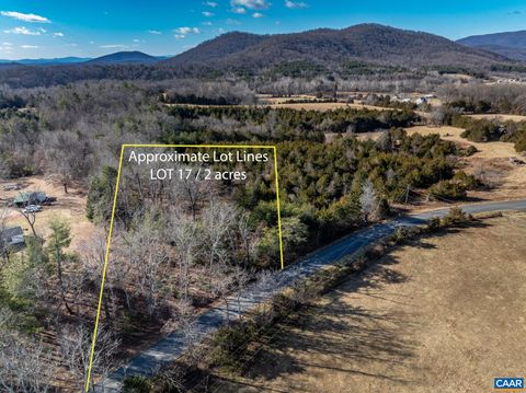 Vacant Land For Sale - LOT 17 Pea Ridge Rd<br/> STANARDSVILLE, VA 22973