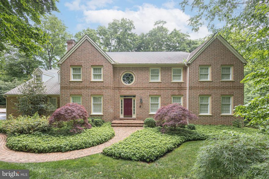 Gorgeous and meticulously maintained Flemish bond brick center hall colonial in Upper Makefield Township. Newly refinished red oak hardwood floors span the main level. Entertain in the spacious formal Dining Room which offers charming views of both the Living Room and Family Room fireplaces or close the space off for a more private occasion. The Family Room offers a lovely respite with a view of the lake in the winter months, a wonderful masonry fireplace, wet bar and access to the private Study with handsome cherry wainscoting. The expansive Kitchen features a fantastic breakfast area with cozy masonry fireplace, access to a comfortable Sunroom to take in the surrounding natural beauty, two pantries, a new Signature refrigerator and new Wolf cooktop, oven and microwave. Tucked away from the main space is a convenient powder room, laundry room with new washer and dryer, door out to the maintenance free deck and back staircase. The formal Living Room offers even more living space and wonderful versatility.  Upstairs features 4 spacious bedrooms and an enormous Bonus Room including the substantial primary suite with a sitting area and huge walk-in closet with windows and dual entry. Additional amenities include a walk-out basement with fantastic ceiling height, great windows allowing for significant natural light, another masonry fireplace and roughed in plumbing for a future bath. Lovingly cared for in a fantastic community with convenient access to I-295 corridor for commuting to NYC, Princeton and Philadelphia.