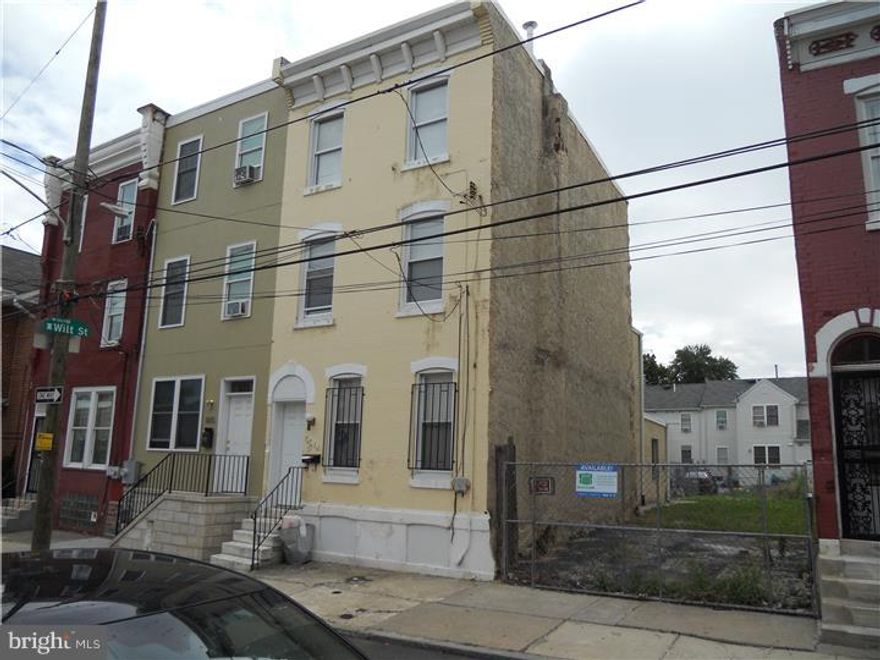 What a great buy in Temple University area. This property is a big 5 bedroom home.  On the first floor you will find a large living room, then a huge eat in kitchen. There is also a powder room. On the second floor you will find 3 ample sized bedrooms that would be perfect for the students and a 3 piece bath. Up on the 3rd floor you will find 2 additional bedrooms for more students. There are sound mechanicals in the home, a big basement, and an alarm system. By the way, there is also a deeded parking space in the rear of the property. This is great buy. This property needs no work. All reasonable offers will be presented.