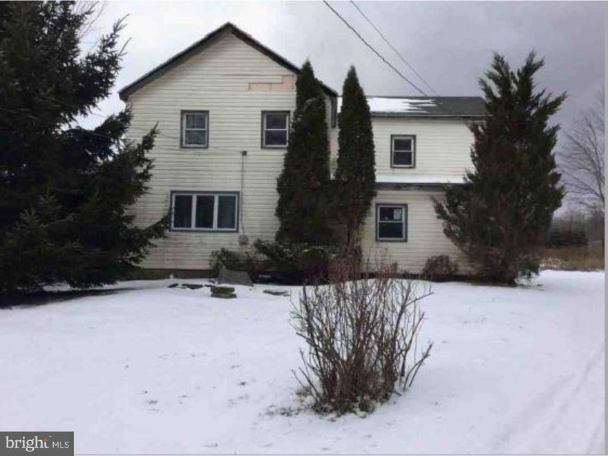 Four bedroom early 1900's Colonial home in rural Lackawanna County. Two full baths, living room, family room and basement.  Please note, as of the listing date, the foreclosure deed associated with this property has not been recorded in the applicable public records. This may result in a later closing date