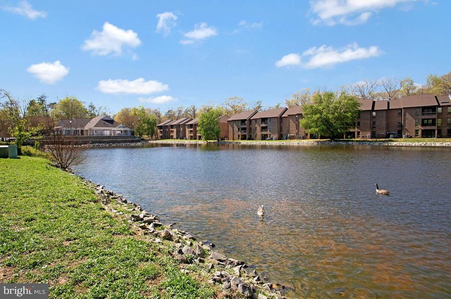 BRIDGE LEVEL Access - no steps! UNIT NUMBER ON DOOR IS #830. This Locust Ridge condo has beautiful views of the community pond an added amenities that other condo units in Wildewood don't offer such as in-unit sprinkler system, car washing station, and access to the pool and clubhouse. Condo dues are $240/mo and include trash and water utilities. The assigned parking is close to the condo and guest parking spots are also nearby. There are 2 BRs, 1.5 bathrooms. The primary bedroom has a WIC w/ attached half bath. The balcony overlooks the pond and offers a nice space to sit outside. Great investment property as bridge level units are in demand!