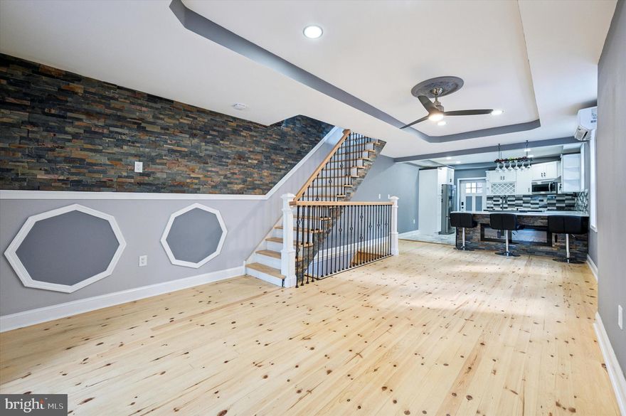 Welcome to 5556 Osage Ave – Where Modern Luxury Meets Classic West Philly Charm. Step into this beautifully remodeled home featuring 3 spacious bedrooms, 2 full bathrooms, a finished basement, and a private rear outdoor area—perfectly blending elegance, comfort, and functionality. From the moment you enter, you're greeted by a bright, open-concept living space that flows seamlessly into a fully upgraded kitchen. Designed for both entertaining and everyday living, the kitchen boasts top-of-the-line appliances, ample cabinetry, and a stylish island ideal for casual dining or hosting guests. The home showcases high-end finishes, thoughtful design elements, and desirable amenities throughout. Whether you're relaxing in the finished basement, enjoying the privacy of the backyard, or preparing meals in the chef-inspired kitchen, every detail has been curated to elevate your lifestyle. Conveniently located near major transportation, including the train station, this property offers easy access to University City, Penn, Drexel, CHOP, and Center City shopping and dining. Whether you're commuting to work or exploring local attractions, you'll appreciate the unbeatable combination of accessibility and convenience. Don’t miss your chance to own this exceptional gem—schedule your showing today and experience the perfect balance of modern living and timeless appeal.