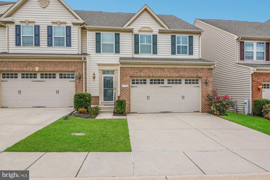 Stunning Villa in Fallston Commons!  Welcome to this beautifully maintained villa home offering the perfect blend of comfort, style, and convenience.  Gleaming hardwood floors flow through the foyer, kitchen, dining, and living rooms, creating a warm and inviting atmosphere.  The gourmet kitchen features granite countertops, a large island with breakfast bar, and plenty of cabinetry — ideal for both everyday living and entertaining.  A convenient laundry/mudroom just off the kitchen provides access to the attached two-car garage.  The first-floor primary suite offers a spacious walk-in closet and a luxurious en-suite bath complete with a walk-in shower and double vanity. The light-filled living room boasts soaring ceilings that open to the second-floor loft/sitting area and a door leading to the fenced rear yard with a beautiful paver patio — perfect for relaxing or hosting guests.  Upstairs, you’ll find two additional bedrooms, a full bath, and a versatile storage or craft room. The expansive unfinished lower level offers endless possibilities and includes a rough-in for a full bath.   This home is an end of group, for privacy and easy access to the side and rear of the home.  Enjoy resort-style living with community amenities such as pickleball and tennis courts, an outdoor pool, and a clubhouse. Ideally located close to excellent restaurants, shopping, and with easy access to Bel Air and I-95.  Don’t miss your chance to own this exceptional home in one of the area's most desirable 55 and over communities!