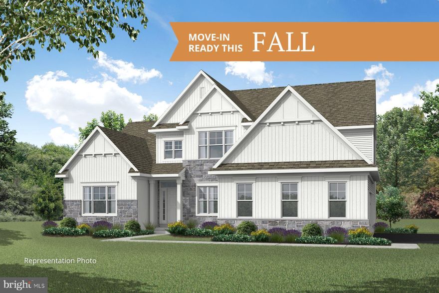 Welcome to the "Davenport" from Garman Builders.  As your enter the home you're greeted by a bright and open two story foyer with a dining room and private study.  Enjoy the convenience of a first floor primary suite with full bath.  The first floor also features an open kitchen and family room, pantry, laundry room, mud room, and powder room.   Upstairs you'll find three spacious bedrooms and a second full bath.  Schedule your showing today!