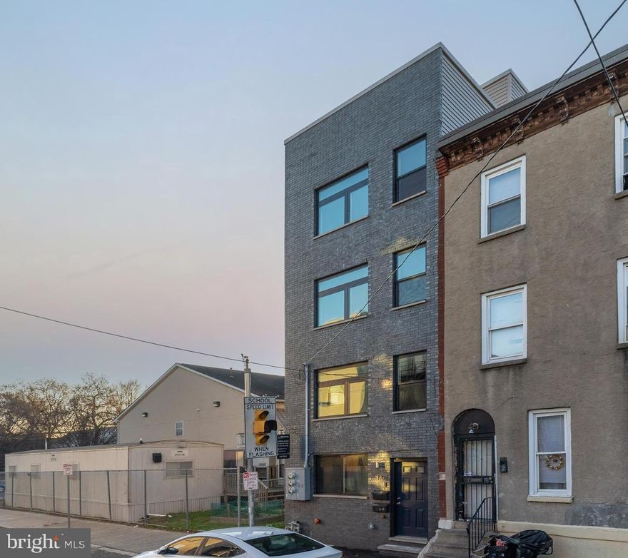 Great Investment Opportunity! This fantastic newer construction (2021) duplex is located only a few blocks from Temple University. This building offers one 5-bedroom/4-bathroom unit (lower unit) and one 6-bedroom/4.5-bathroom unit (upper unit). The bedrooms are spacious with built-in closets and the bathrooms are beautifully done with custom tile work. Both units include tasteful high-end lighting fixtures and beautiful kitchens with top-of-the-line stainless steel appliances, quartz countertops, custom backsplashes, and plenty of cabinet space. The lower unit has access to a fenced patio and the upper unit has access to a large rooftop deck with gorgeous city views. Students will have comfort and convenience with in-unit washers/dryers, a security system, central air conditioning and heating throughout. Located at Temple University and just minutes from numerous public transportation routes with easy access to Center City, Fairmount, and Northern Liberties. With an estimated gross operating income of 82,500.00 and an 8% cap rate, this building has excellent investment value and will be a great addition to any investor’s portfolio. There are over 6 years left on the full 10 year tax abetment  Schedule your showing today.
