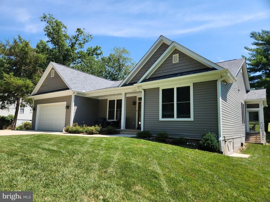 OPEN HOUSE SAT 7/22 11:30-2:00  &  SUN 7/23 12:00 - 3:00   NEARLY NEW single level home with a fabulous floor plan and many beautiful upgrades to enjoy.    No detail was overlooked in this home offering 2260 square feet of super stylish living.   Quartz counters and marble subway tile blend perfectly with white cabinetry, chrome pendant lights, and stainless appliances (including a wine cooler).    The owners suite is serene and spacious and features a luxurious bathroom with separate soaking tub and shower, and an enormous dressing closet with organizers.   A gas fireplace warms the Great Room which opens to a large dining room.  Outside, a covered front porch and screened porch with gas hookup for the grill to enjoy the summer evenings in Lake of the Woods.    A beautiful formed concrete driveway leads to a two car garage with automatic door opener.      And as an added bonus, there is conditioned storage area in the crawls space!!  Additional upgrades include led lights, a surround system, Ring doorbell with camera,  Brazilian oak Hardwood floors, pull down stairs for attic.     Superb location on the golf course,    As a weekend getaway or a permanent retreat, you will LOVE living in the resort community of Lake of the Woods, with access to all the amenities offered, yet convenient for commuting and access to shopping !     PREVIEW  THIS HOME  WITH 3D MATTERPORT TOUR!